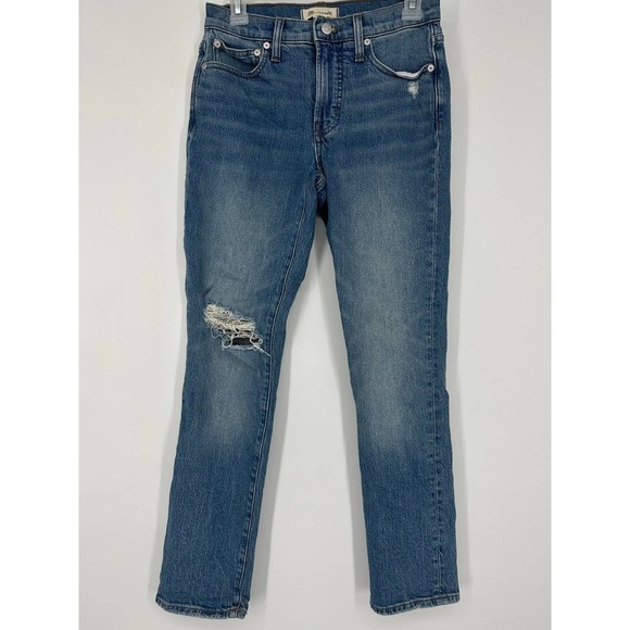 Madewell the mid-rise perfect vintage Jean women’s size 24 - Picture 2 of 8